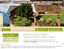 Tablet Screenshot of bauernhof-suedtirol.com